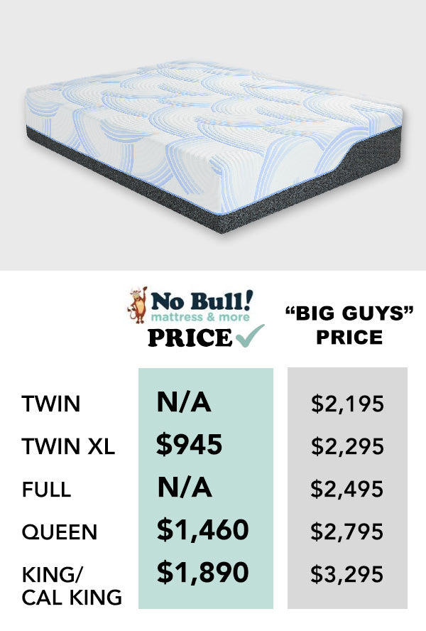 The 13″ Luxury Cooling Memory Foam